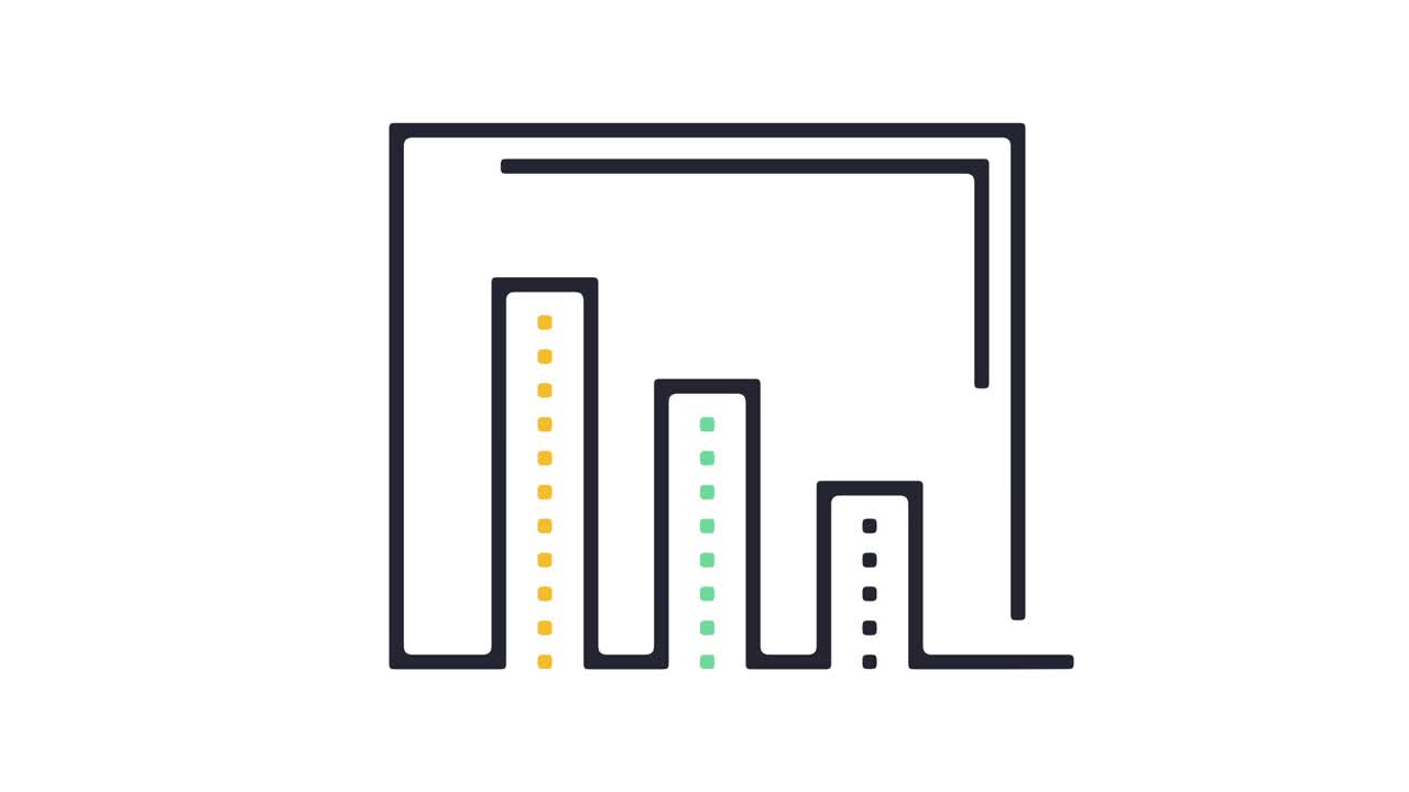 Market Trends Icon Animation