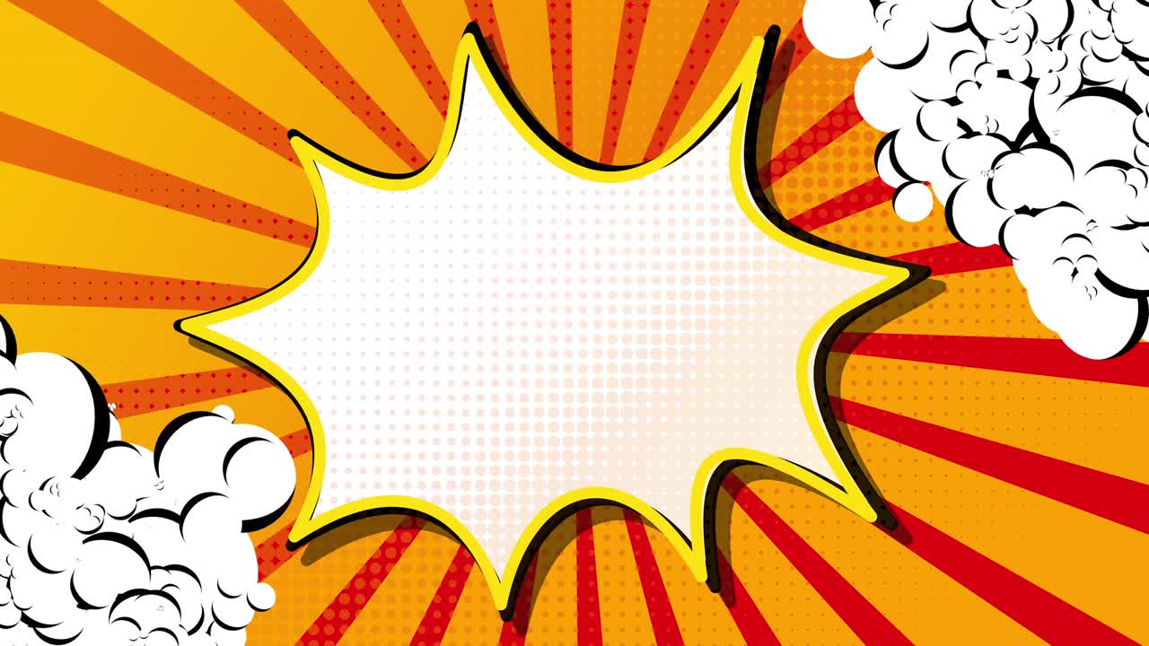 de fondo en el arte pop y el estilo cómico.