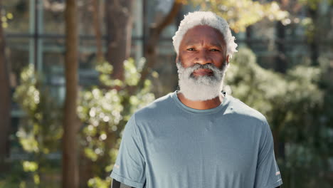 smiling african american man posing for a fitness workout