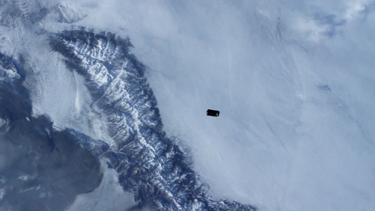 la tierra vista desde el espacio. imágenes de dominio público de la nasa