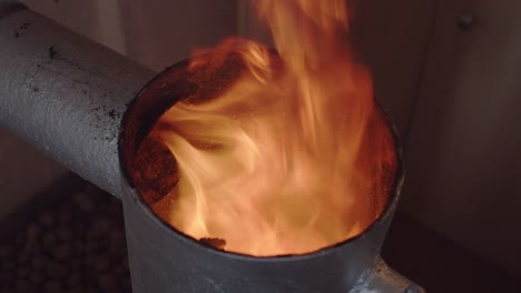 Small-Wood-Burning-Stove-Fire-Flames-Close-Up