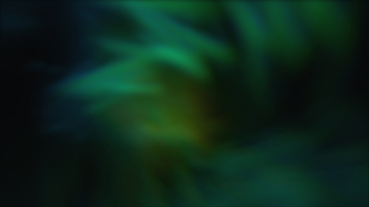 borrón abstracto una fusión vívida de energías verdes y azules