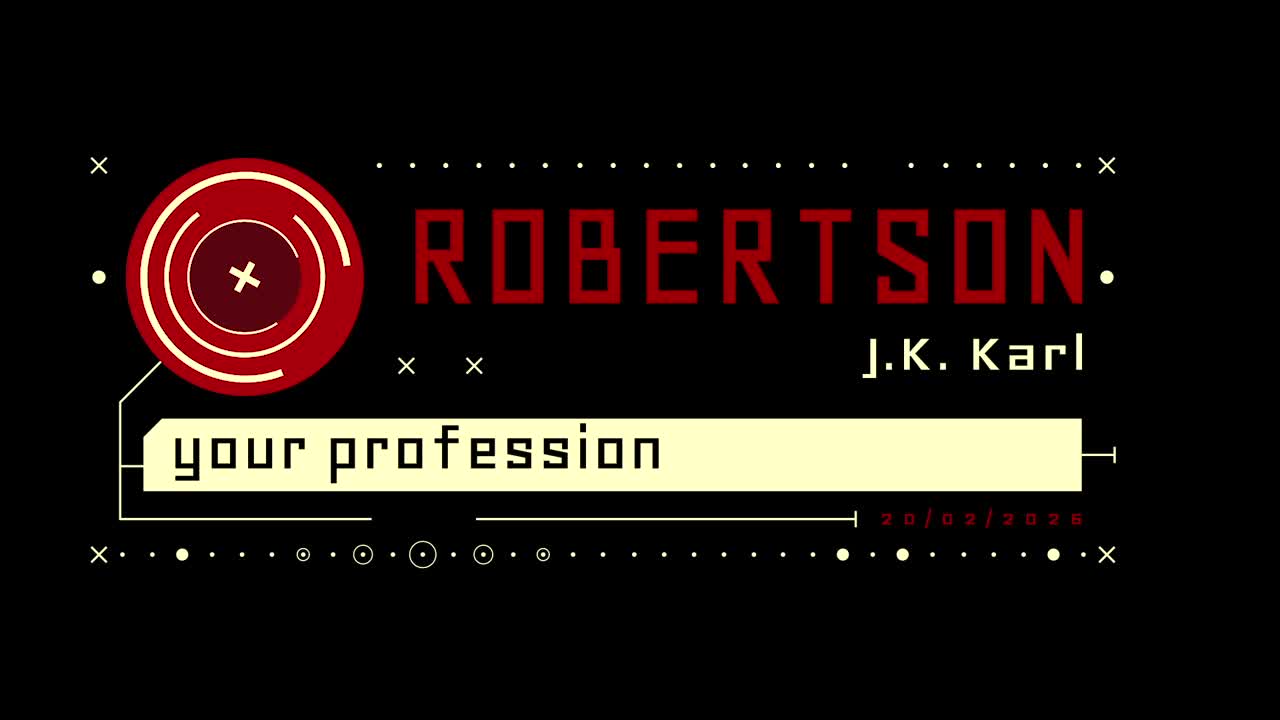 Cyberpunk Lower Thirds.