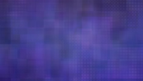 fondo púrpura abstracto en bucle con rectángulos translúcidos y formas de gradiente de medio tono - efectos de desplazamiento y movimiento suaves, diseño luminoso, texturas en capas