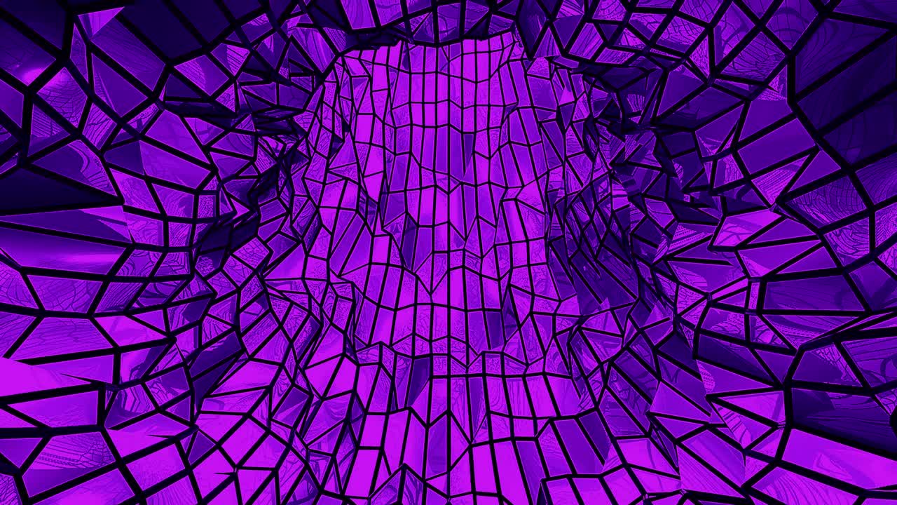 fondo abstracto con bajo túnel de poli