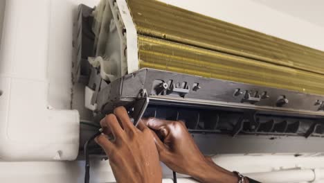 air conditioner repair or maintenance