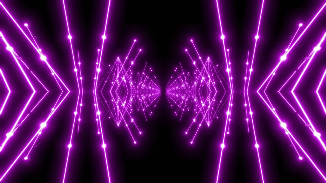 tunnel al neon viola