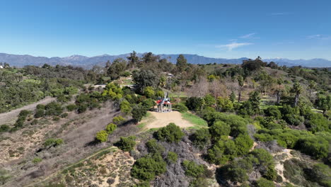 los angeles, elysian park on a sunny day