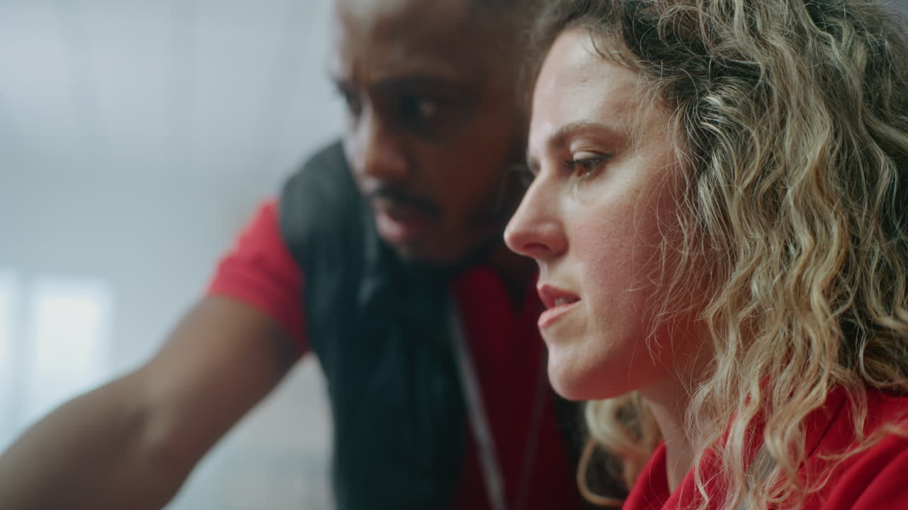 discusión de negocios