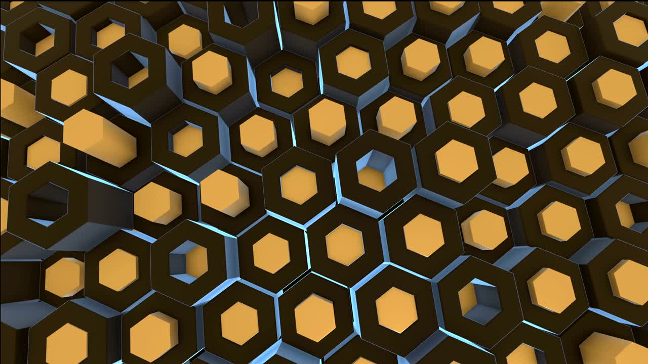 fondo 3d animado con cuadros en movimiento