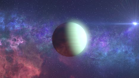 uranus in deep space
