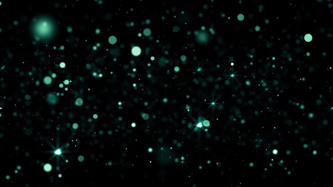 Particles dust abstract light bokeh motion titles cinematic background loop