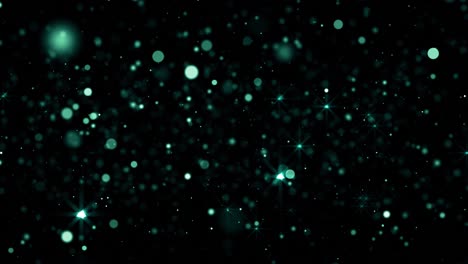 partículas de polvo abstracto luz bokeh títulos de movimiento bucle de fondo cinematográfico