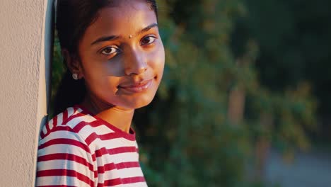 portrait of a young girl