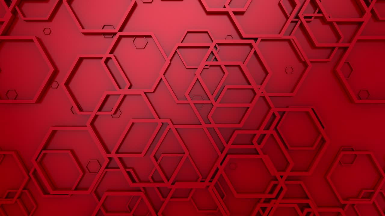 Animated Hexagons Background