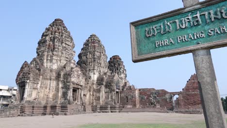 phra prang sam yod , lopburi, thailand