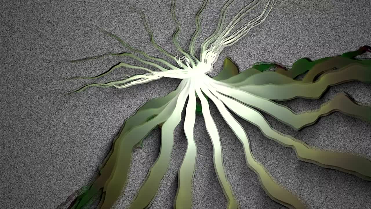 fondo abstracto forma orgánica giratoria 18