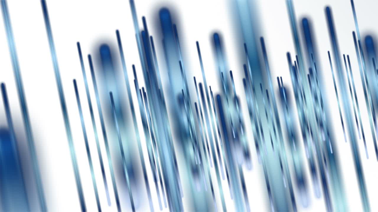 animación fantástica con objetos de rayas en cámara lenta, 4096x2304 bucle 4k