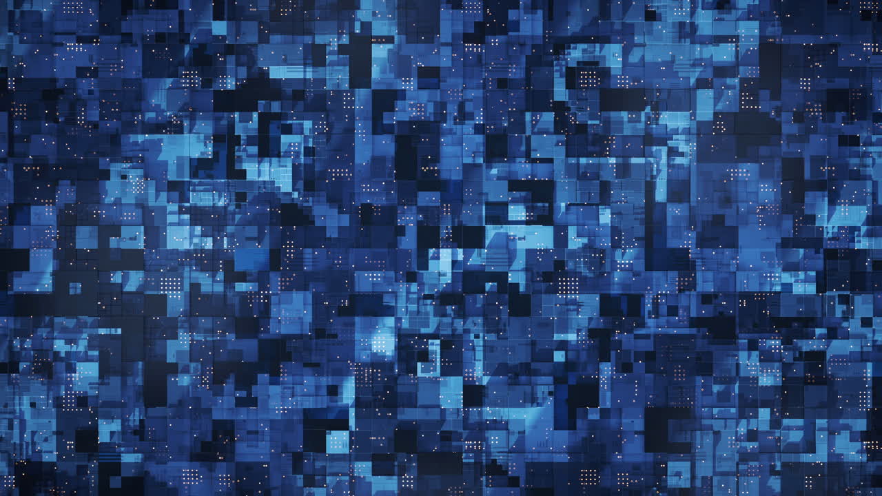 materiales de circuitos y bloques, ciencia y tecnología, renderización 3d.