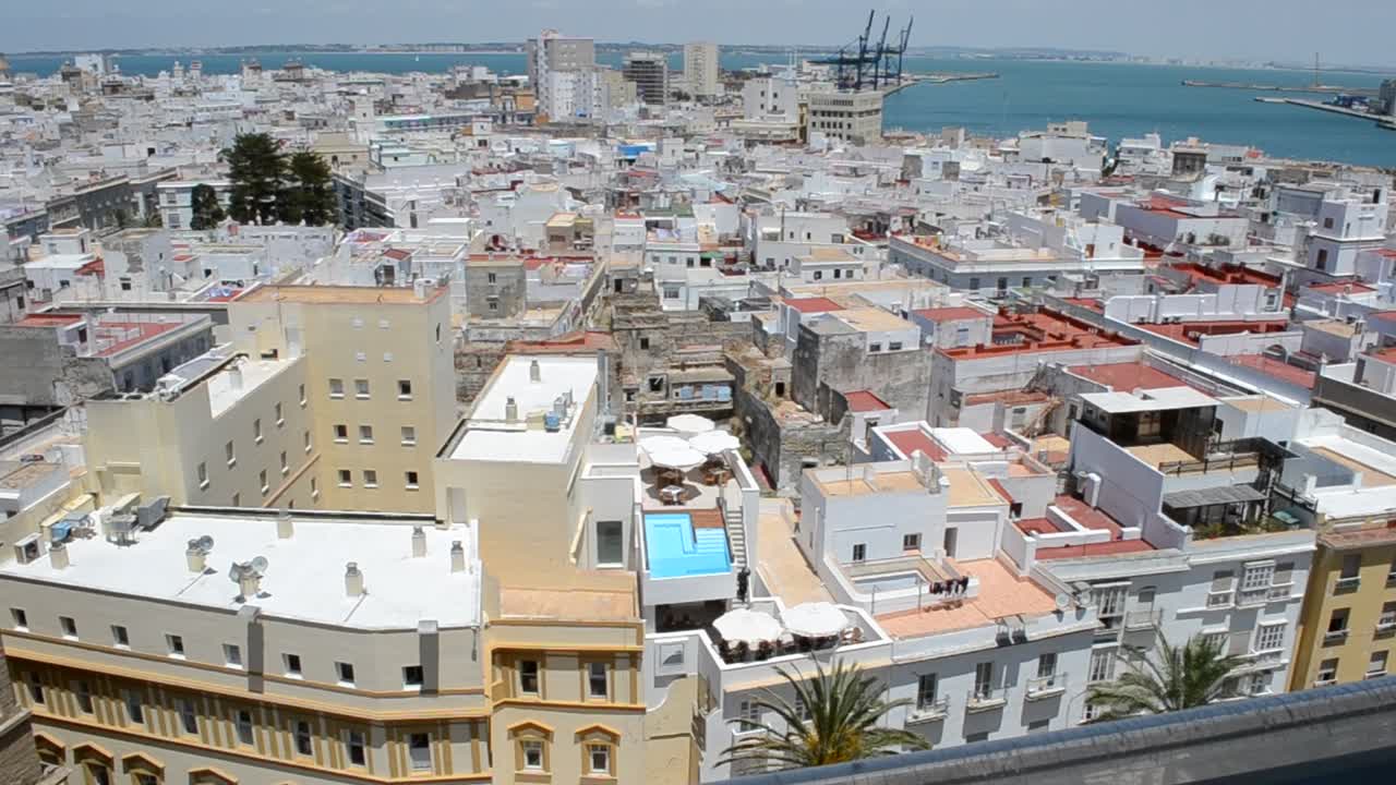 Cadice. La città in Spagna, Andalusia. Cadice