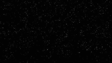 winter snow falling on black background, animation , snowfall