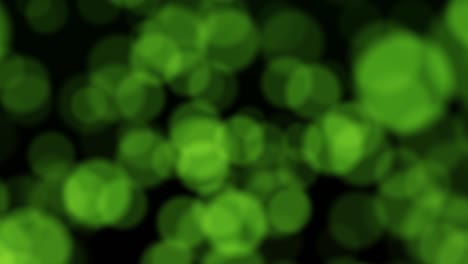 luces abstractas verdes bokeh fuera de enfoque fondo luces de círculo abstracto desdibujar fondo puntos brillantes desenfocados fondo elegante, detallado y delicioso bokeh y partículas visuales