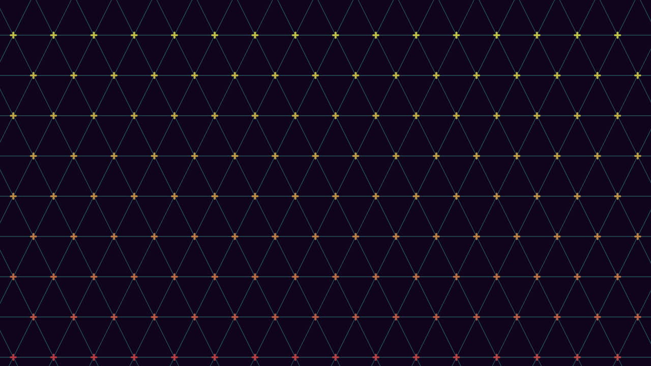 블루 점 그리드 - 검은색 배경에 빛나는 무 무 패턴