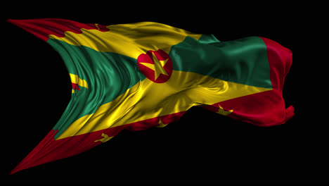 waving grenada flag