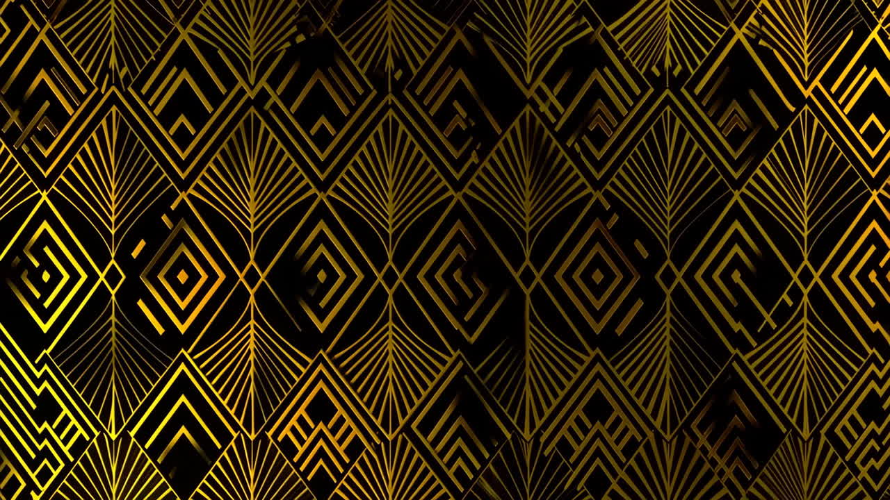 Art Deco Geometric Pattern