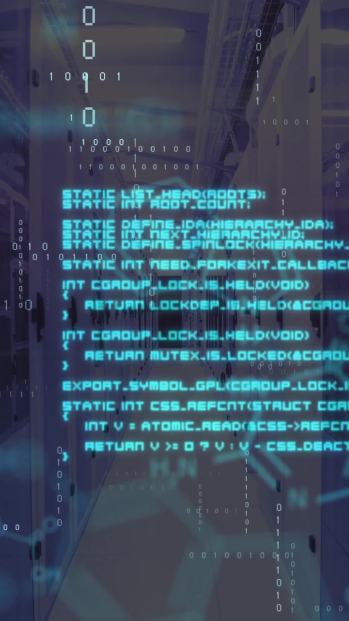 Animation of data processing over computer servers