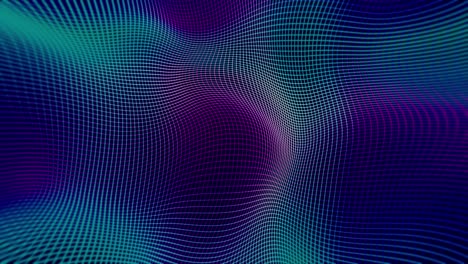 fondo ondulado dinámico con muchos puntos.