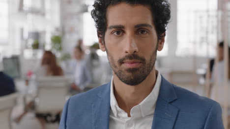 portrait confident businessman entrepreneur in successful startup company proud manager enjoying leadership in office workspace