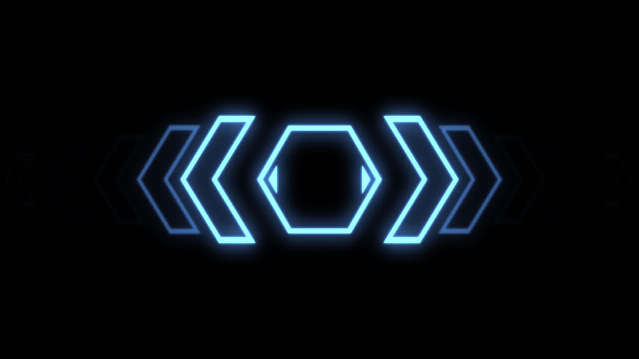 Heads Up Display Element Of A Holographic Hexagonal Flux (Loop)