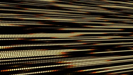 animación de puntos línea cibernética gráficos de movimiento