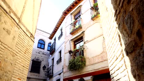 streets in toledo, spain.
