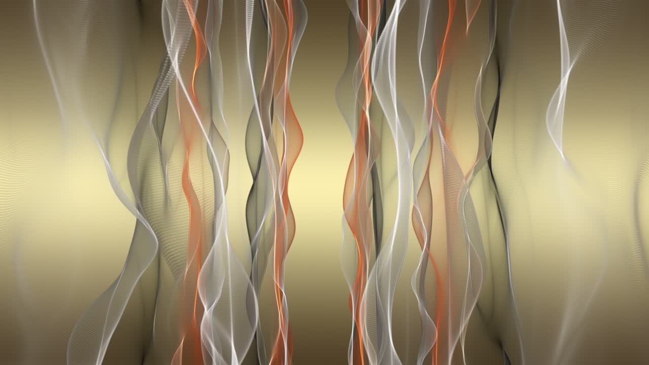 animación fantástica con objeto de onda de partículas en cámara lenta, 4096x2304 bucle 4k