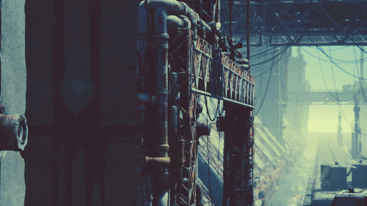 ruinas industriales abandonadas