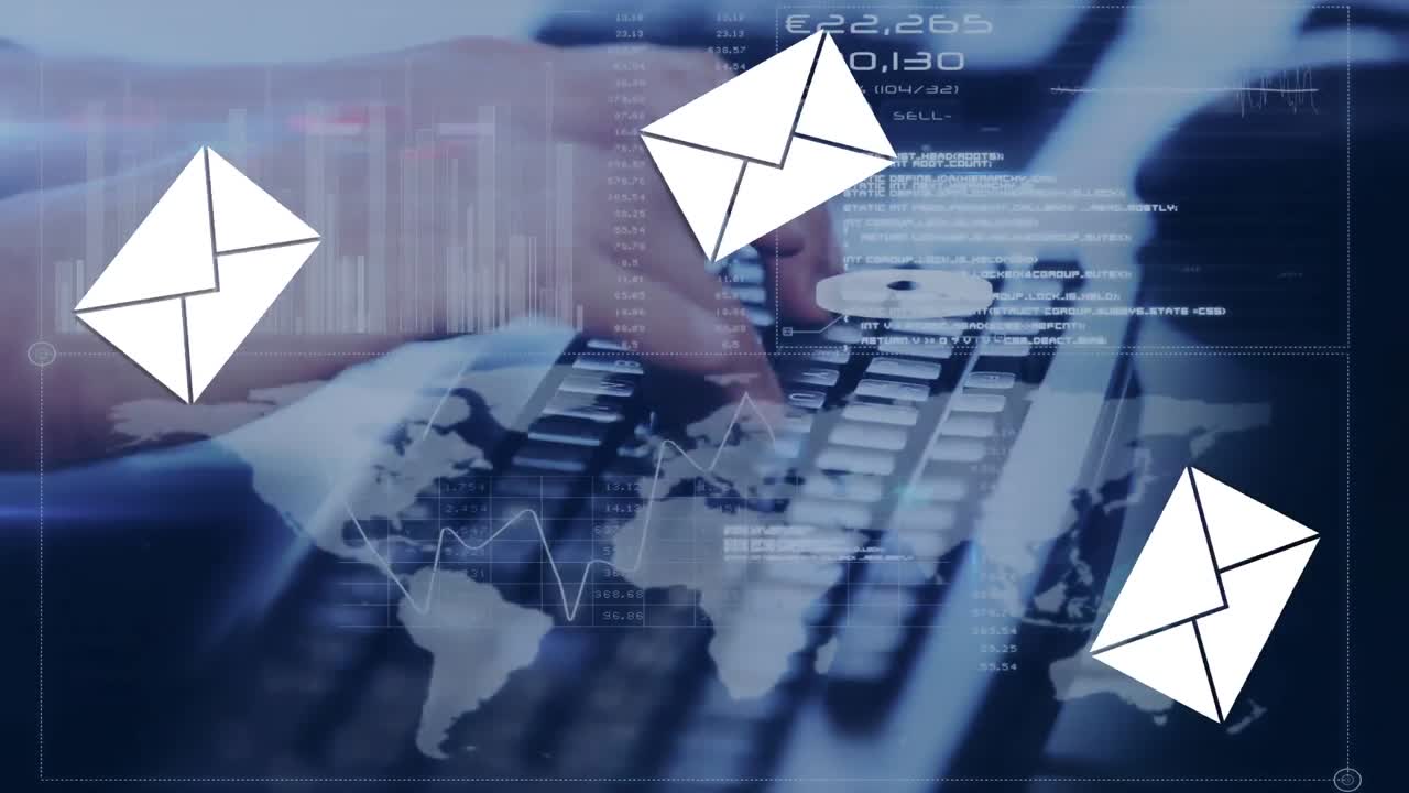 Writing message on a computer