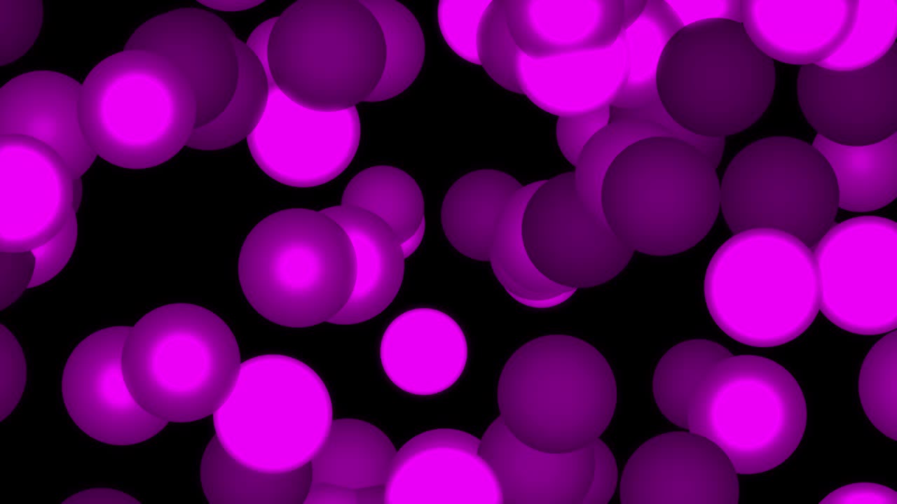 animación de bola de punto de gran tamaño en movimiento gráficos de movimiento