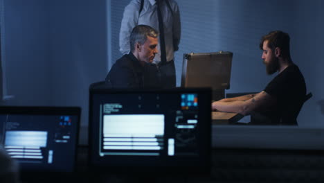 interrogation scene