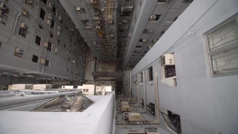 Looking-Down-Over-Hong-Kong-Skyscrapers