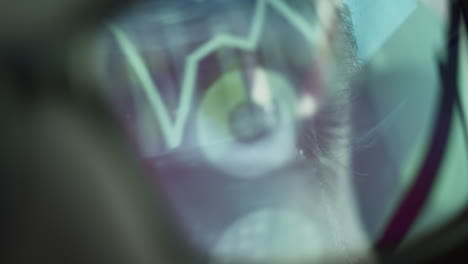 close-up of an eye