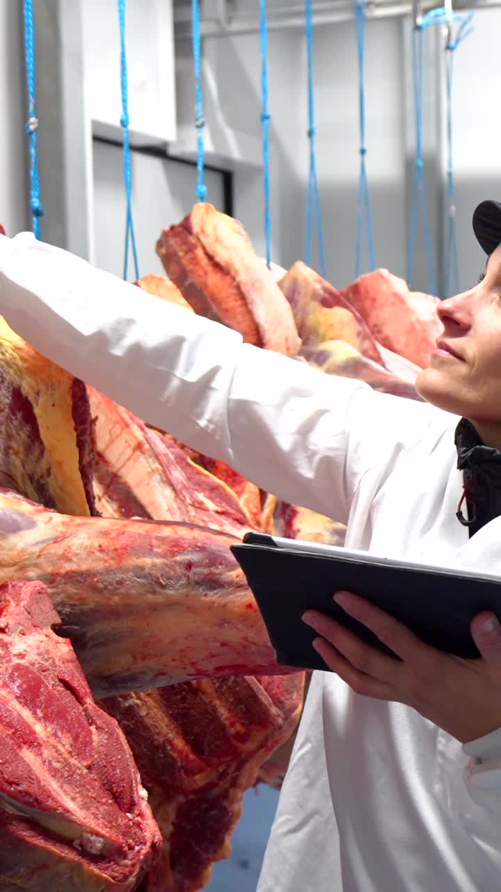 Meat Inspection at the Butcher Shop