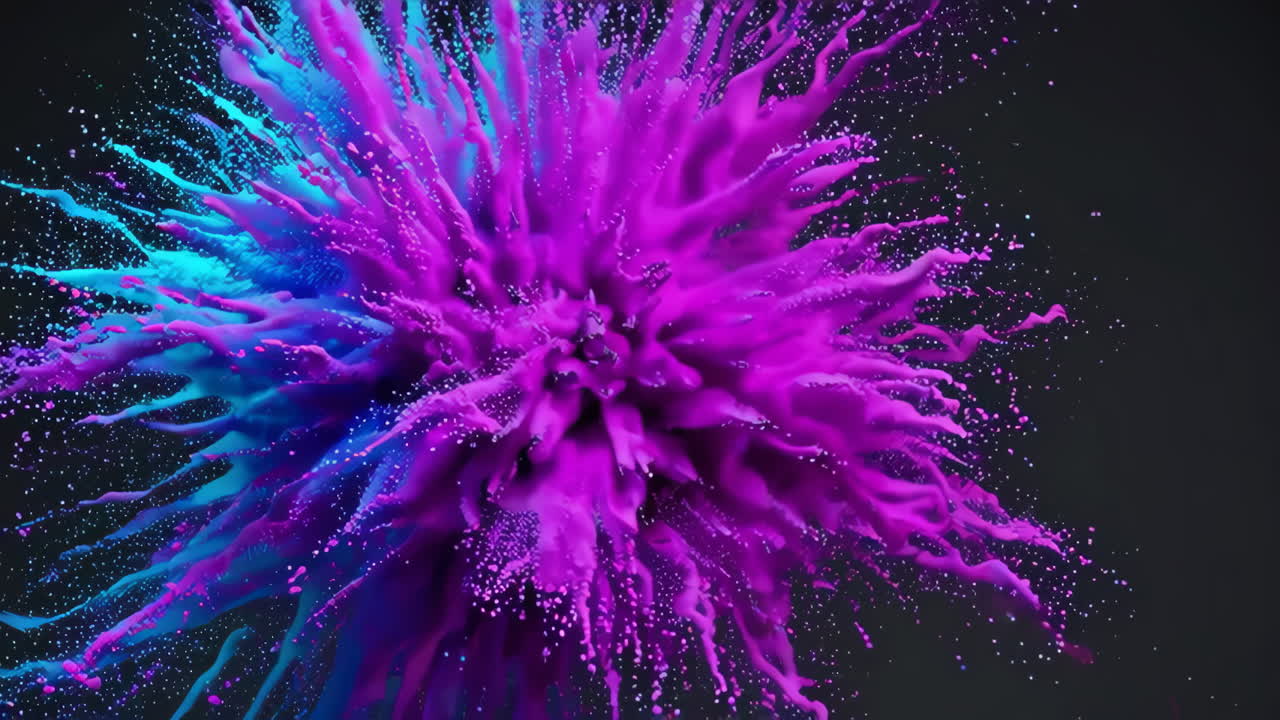Vibrant Ink Explosion