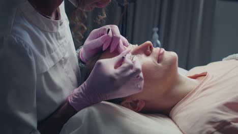 eyelash extensions procedure