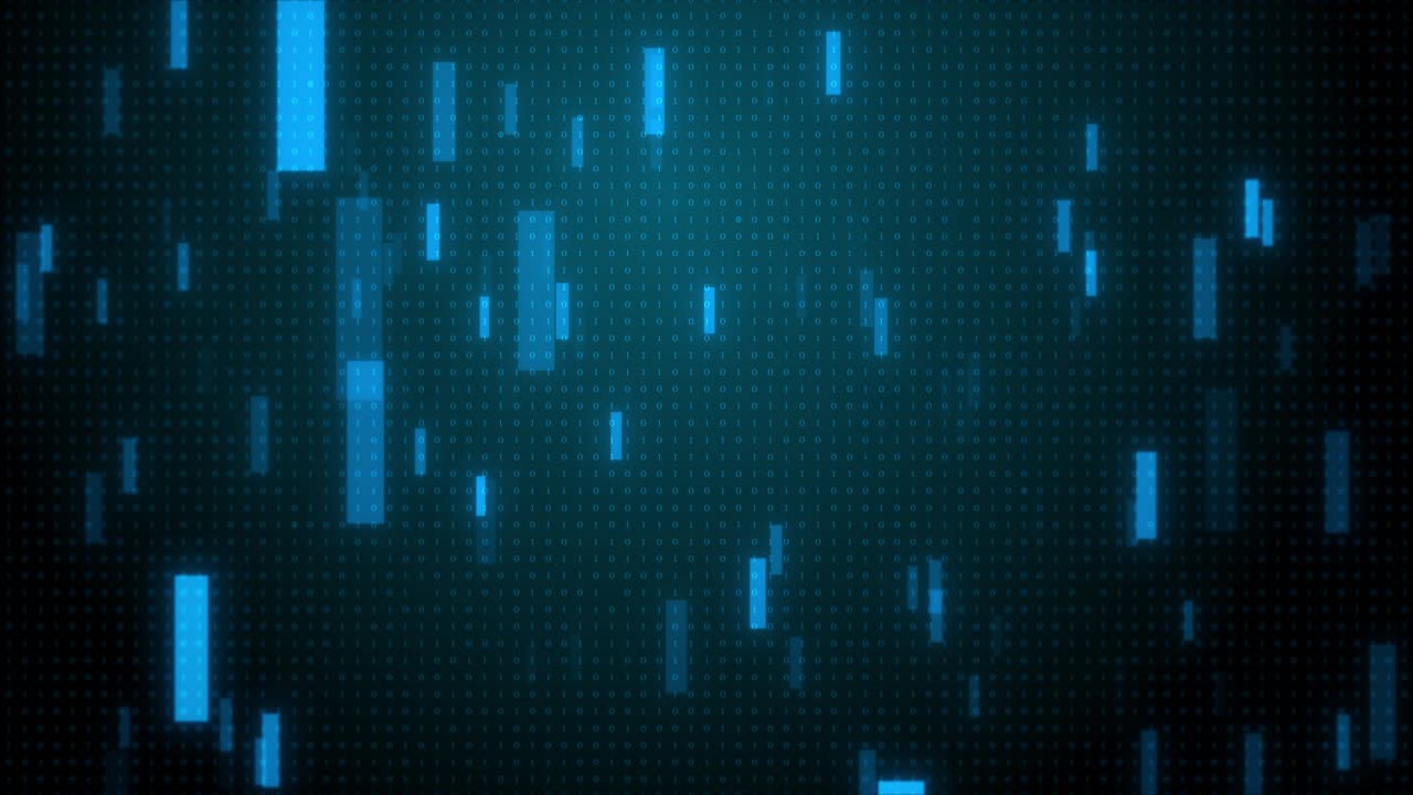 Digital artificial intelligence virtual screen ai data stream flow big data technology data science