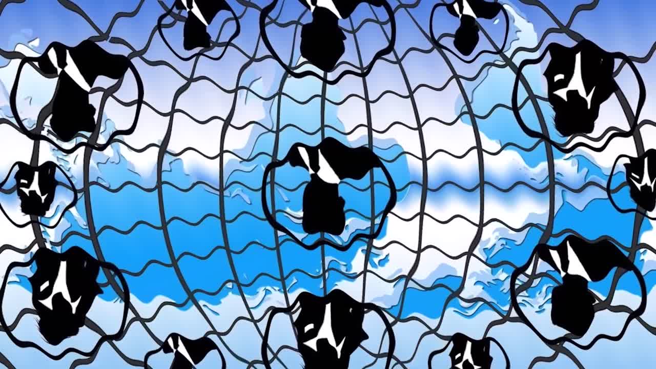 intro diseño de fondo abstracto textura de onda animada estilo gráfico de movimiento colores 4k 3840x2160 ultra hd uhd video película única para logotipo y edición de video arte de movimiento después de efectos