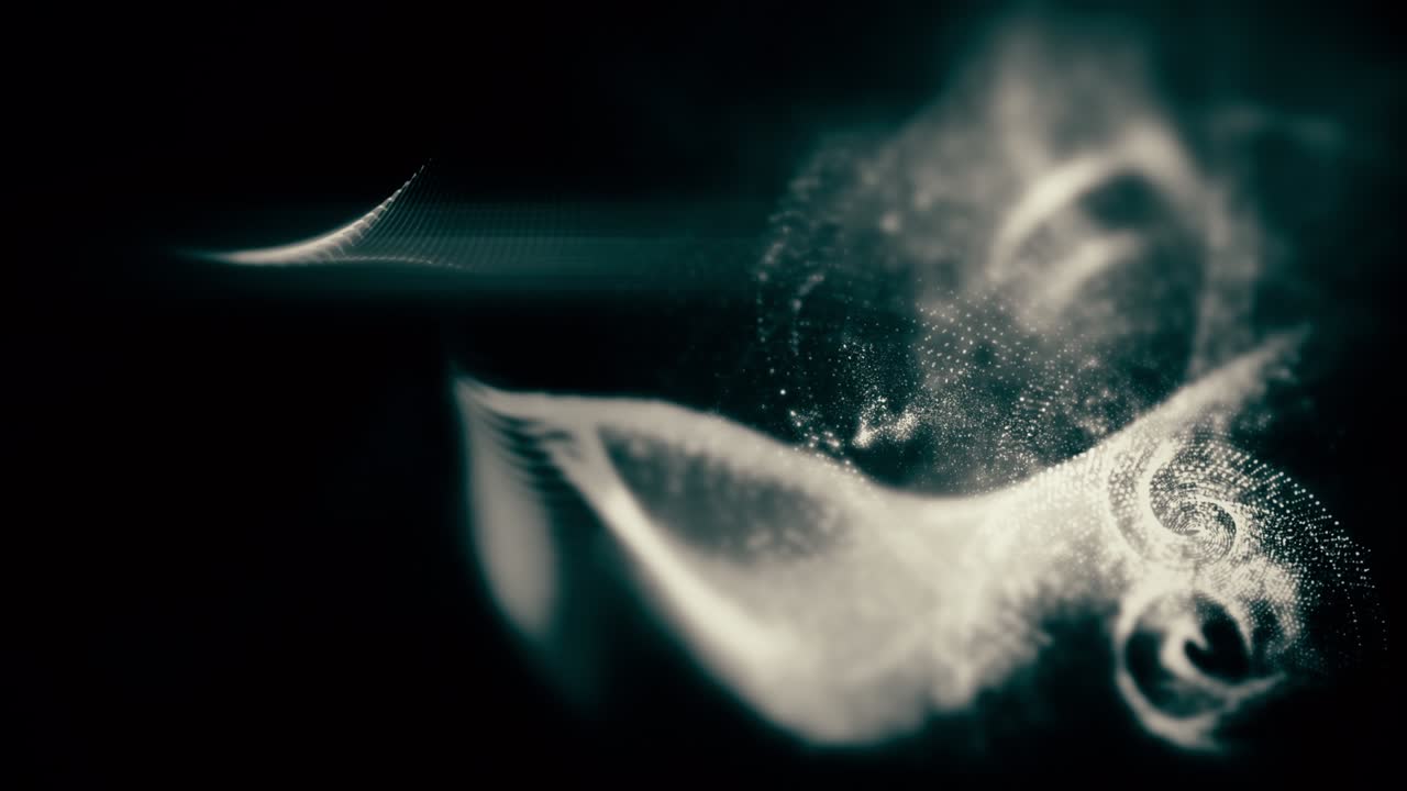 미래 데이터 매트릭스 시레이션 (hud)