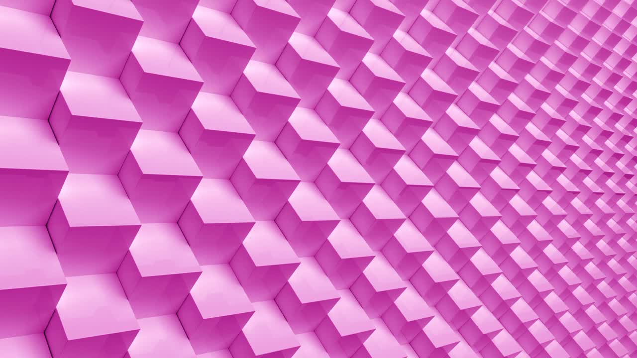 fondo cúbico en bucle abstracto de 4 k