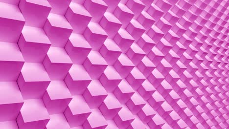4k abstract looped cubic background